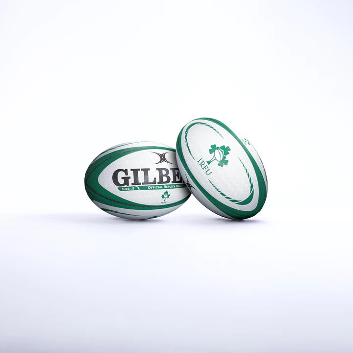Gilbert Official Replica Ireland Rugby Ball Size 5-Gilbert-Sports Replay - Sports Excellence