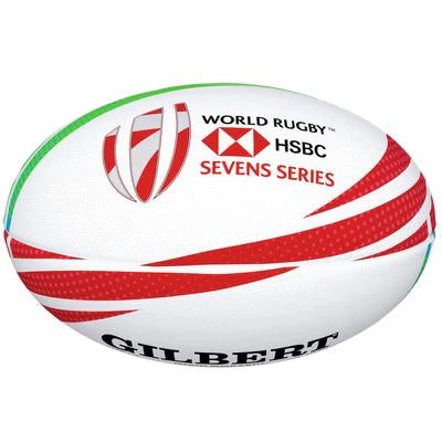 Gilbert Replica Hsbc 7'S Rugby Ball Size 5-Gilbert-Sports Replay - Sports Excellence