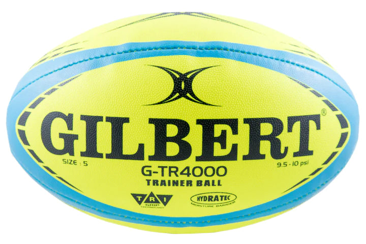 Gilbert Trainer G-Tr4000 Rugby Ball Fluoro Size 5-Gilbert-Sports Replay - Sports Excellence