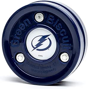 Green Biscuit Nhl Team Training Hockey Puck-Green Biscuit-Sports Replay - Sports Excellence