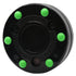 Green Biscuit Roller Hockey Training Puck Black/Green-Green Biscuit-Sports Replay - Sports Excellence