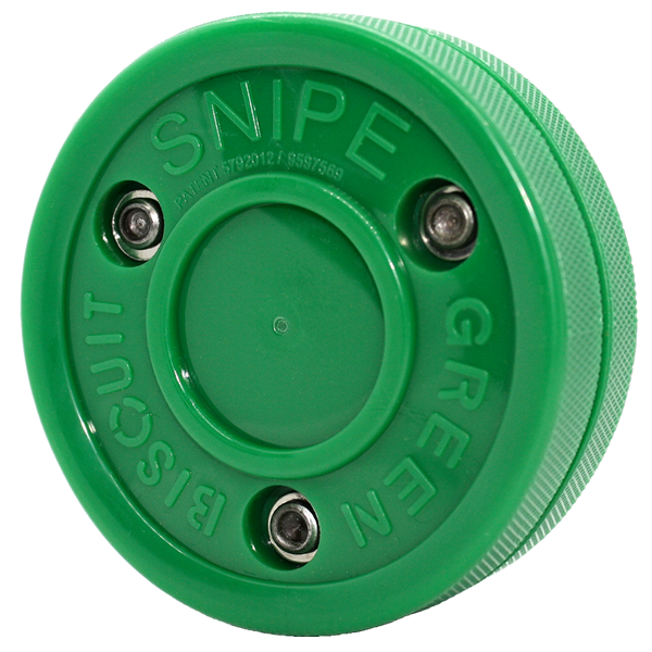 Green Biscuit Training Hockey Puck-Green Biscuit-Sports Replay - Sports Excellence