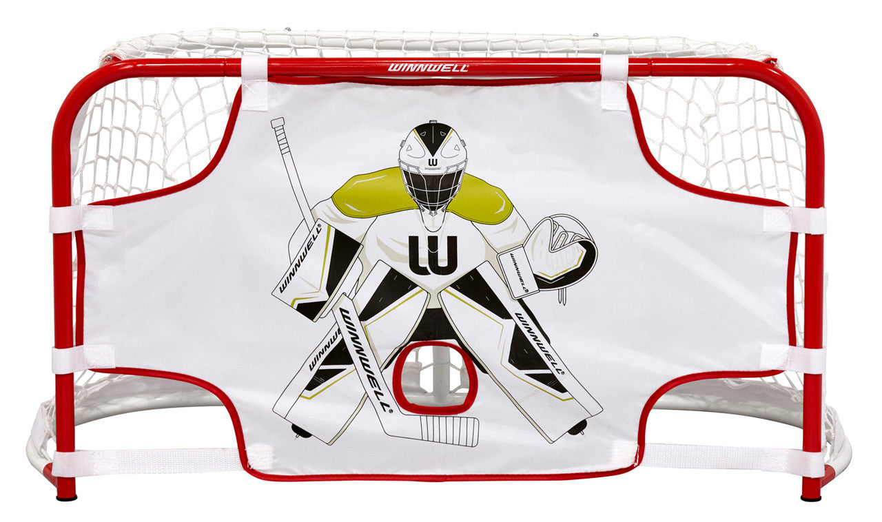 Hockey Canada Proform Mini Quiknet Set W/ 2 Sticks, Ball, Target-Winnwell-Sports Replay - Sports Excellence