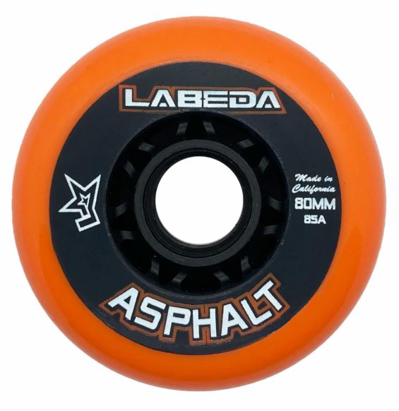Labeda Gripper Asphalt Inline Skate Wheels - 4 Pack-Labeda-Sports Replay - Sports Excellence