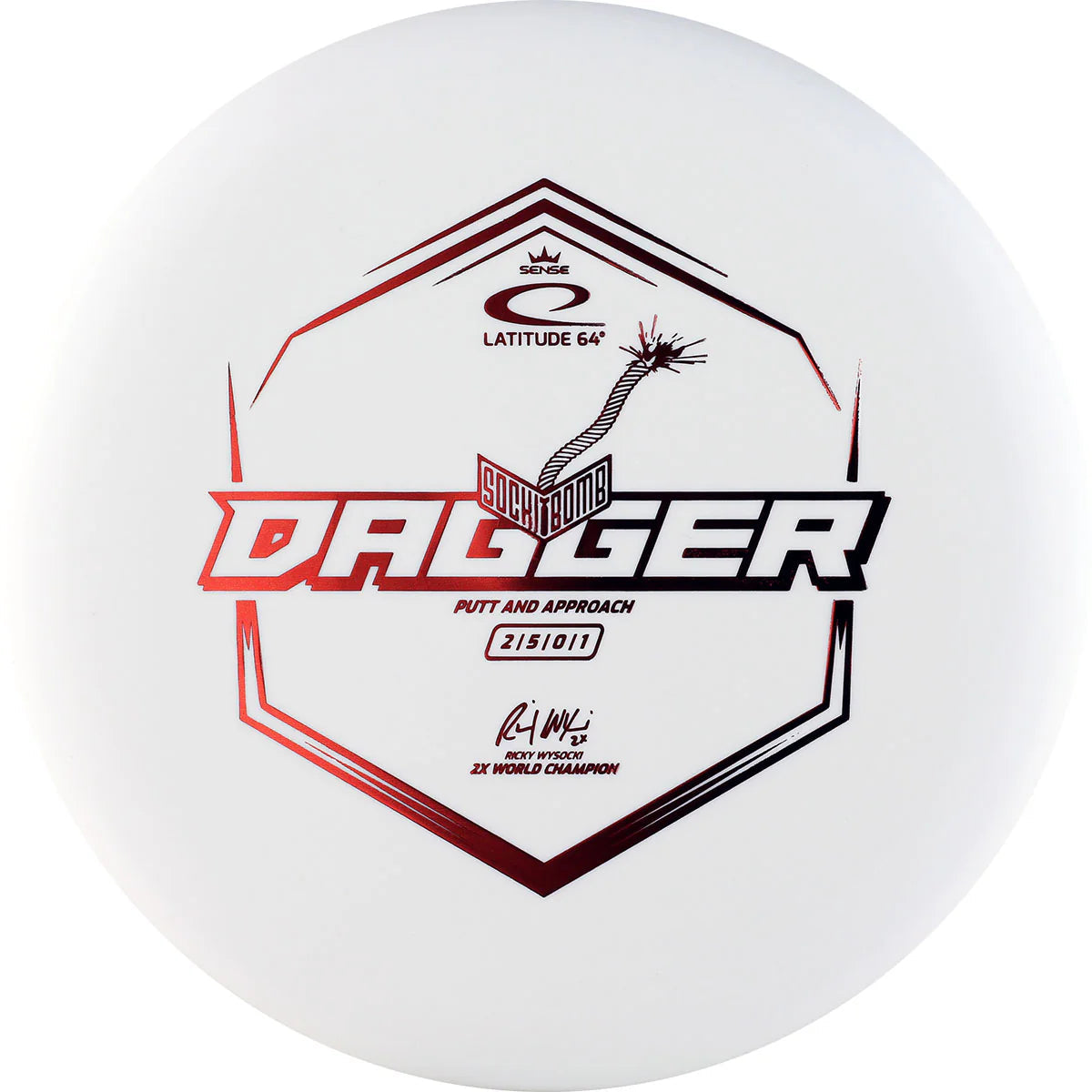 Latitude 64 Sense 2X Sockibomb Dagger-Latitude 64-Sports Replay - Sports Excellence