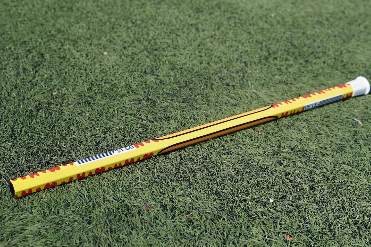 Loading Carbon Hotdog Lacrosse Shaft Red/Yel-Loading-Sports Replay - Sports Excellence