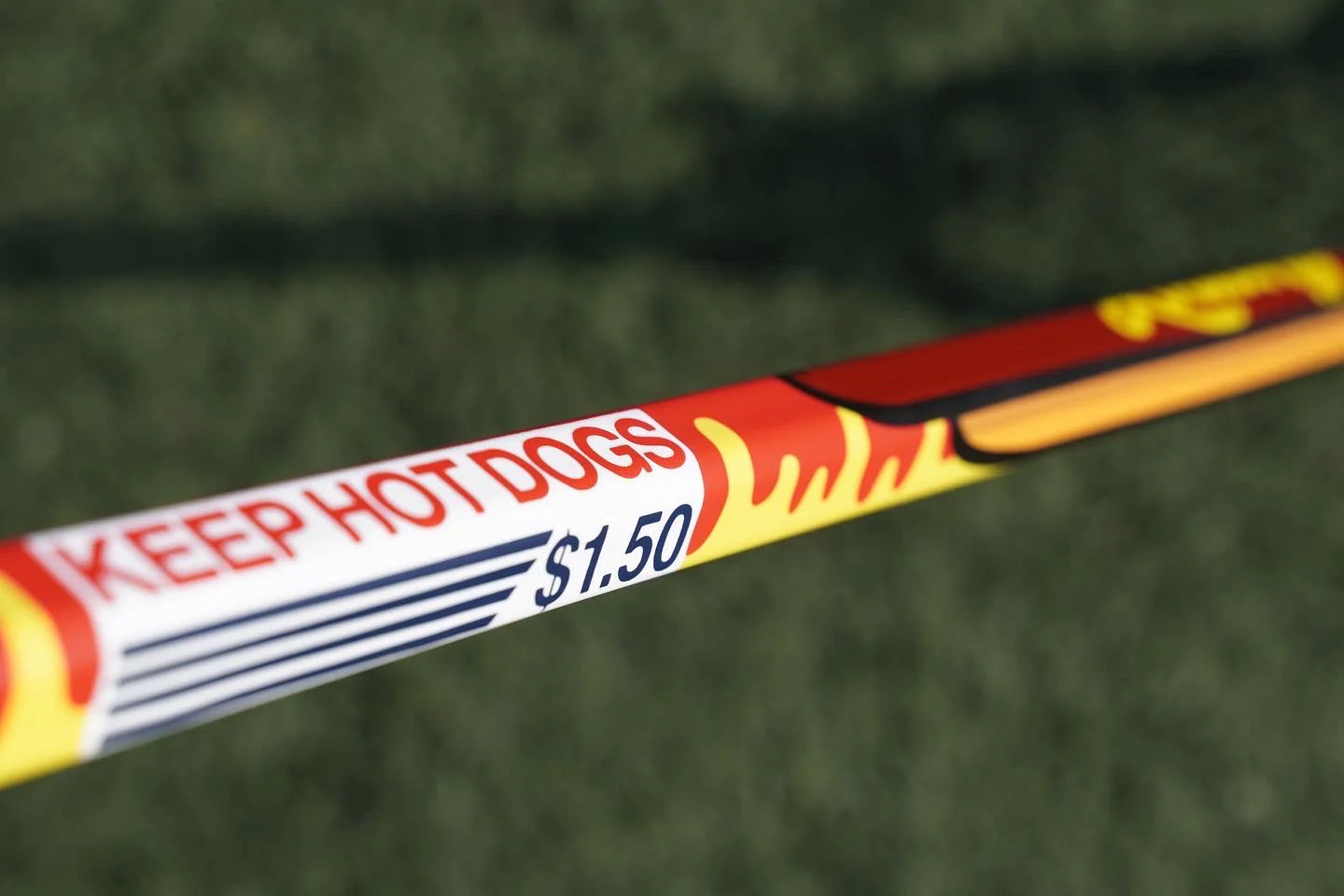 Loading Carbon Hotdog Lacrosse Shaft Red/Yel-Loading-Sports Replay - Sports Excellence