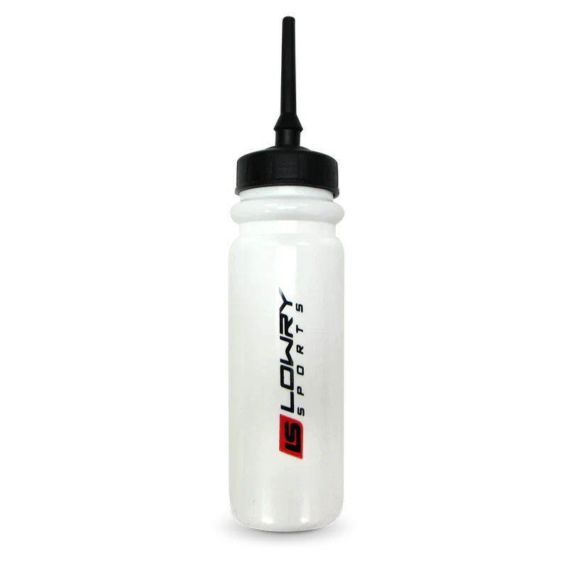 Lowry Water Bottle W/ 3" Extended Tip Black 850Ml Fi-5080Xt WHITE-Lowry-Sports Replay - Sports Excellence