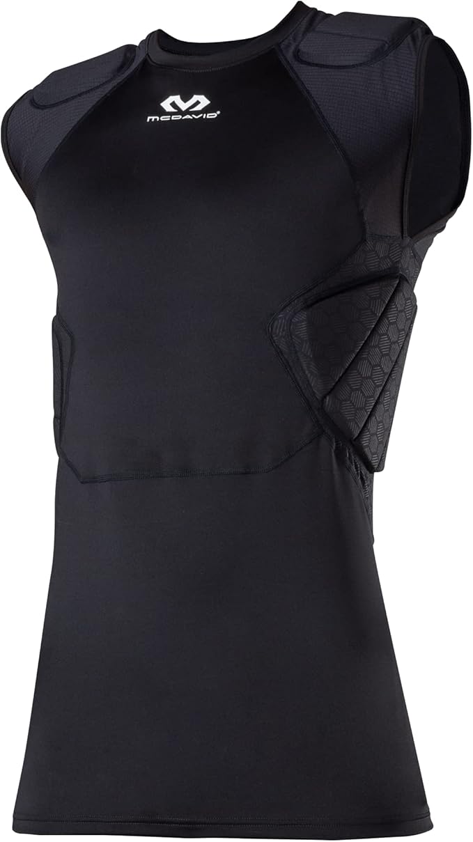 Mcdavid Rival Integrated 5-Pad Shirt-Mcdavid-Sports Replay - Sports Excellence