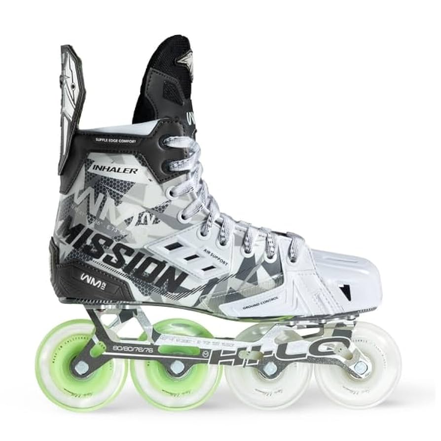 Mission Inhaler Wm02 Senior Roller Hockey Skates-Mission-Sports Replay - Sports Excellence