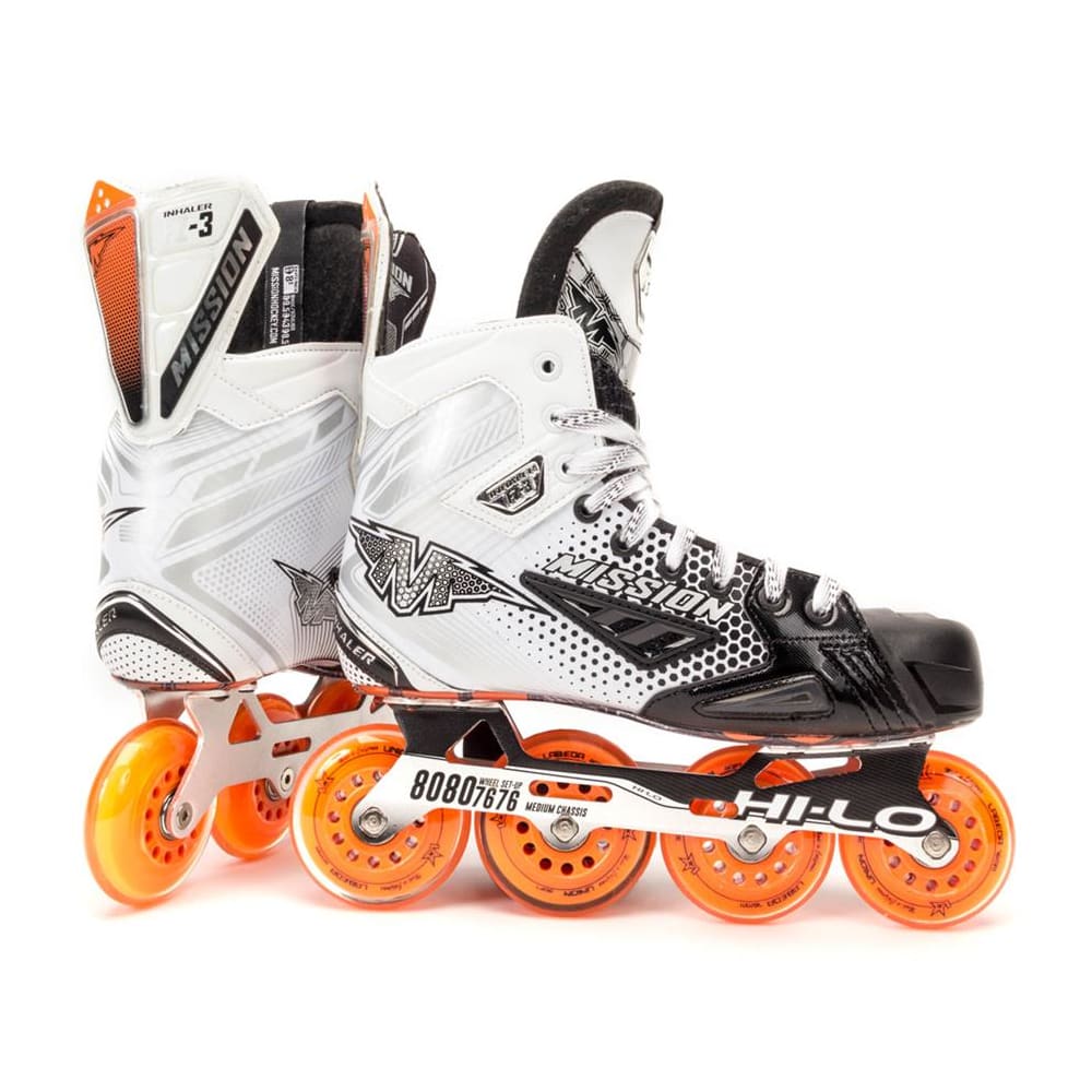 Mission Senior Inhaler Fz-3 Inline Roller Hockey Skates-Mission-Sports Replay - Sports Excellence