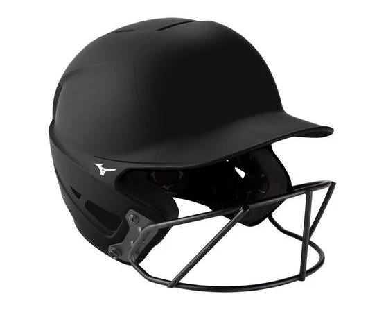 Mizuno F6 Fastpitch Softball Batting Helmet W/Mask-Mizuno-Sports Replay - Sports Excellence