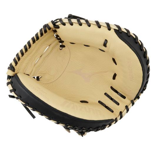 Mizuno Franchise 33.5" Baseball Catchers Mitt Rht Blk/Tan Gxc90B5-Mizuno-Sports Replay - Sports Excellence