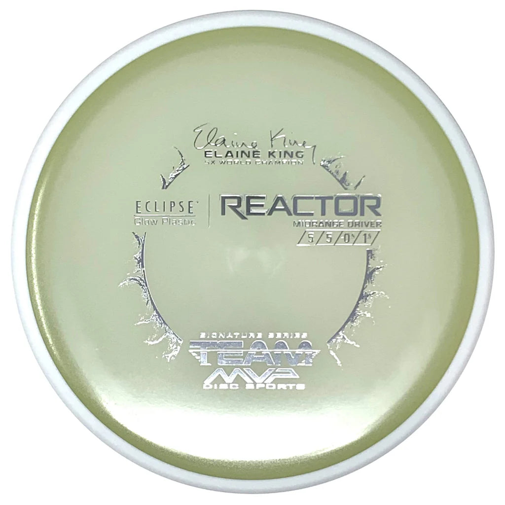 Mvp Disc Sports Eclipse 2.0 Glow Elaine King 5X World Champion Reactor-Sports Replay - Sports Excellence-Sports Replay - Sports Excellence