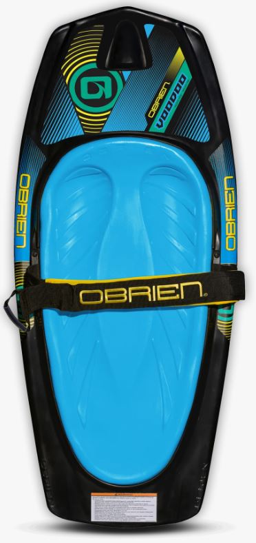 O'Brien Voodoo Kneeboard W/ Hook Blk/Blu-Obrien-Sports Replay - Sports Excellence