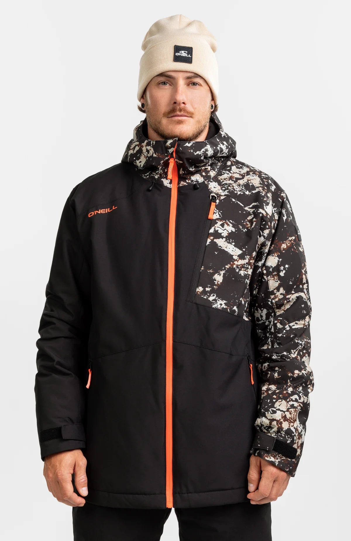 O'Neill Men'S Fwc Cruz Block Ski / Snowboard Jacket-O'Neill-Sports Replay - Sports Excellence