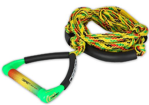 Obrien 9' Team Wake Surf Rope 9 Ft Rasta-Obrien-Sports Replay - Sports Excellence