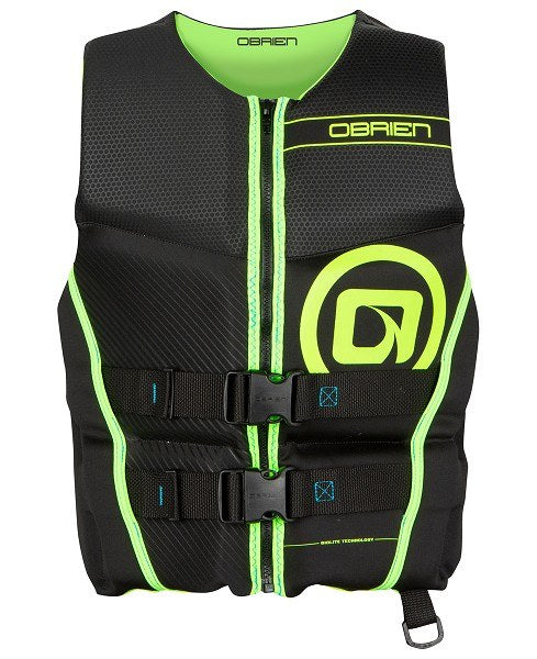 Obrien Mens' Flex V-Back Neo Harmonized Life Jacket-Obrien-Sports Replay - Sports Excellence