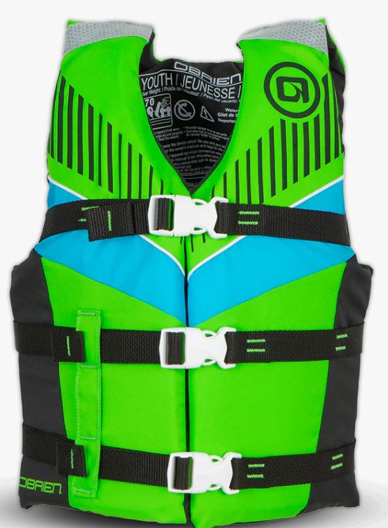 Obrien Youth Nylon Hmz Life Jacket Pfd-Obrien-Sports Replay - Sports Excellence