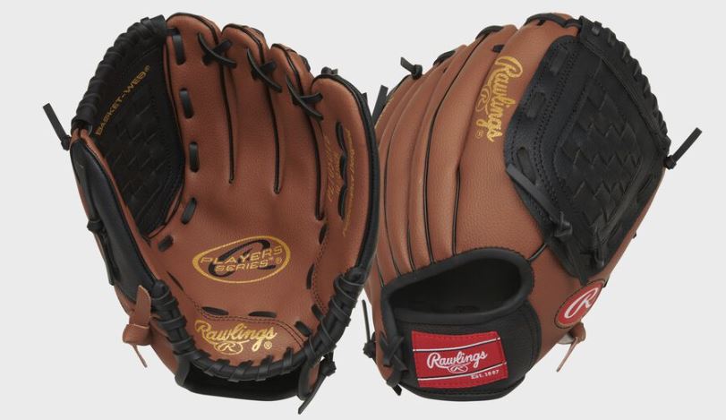 Rawlings Players Series 10.5" Youth Baseball Glove Rht Basket Web