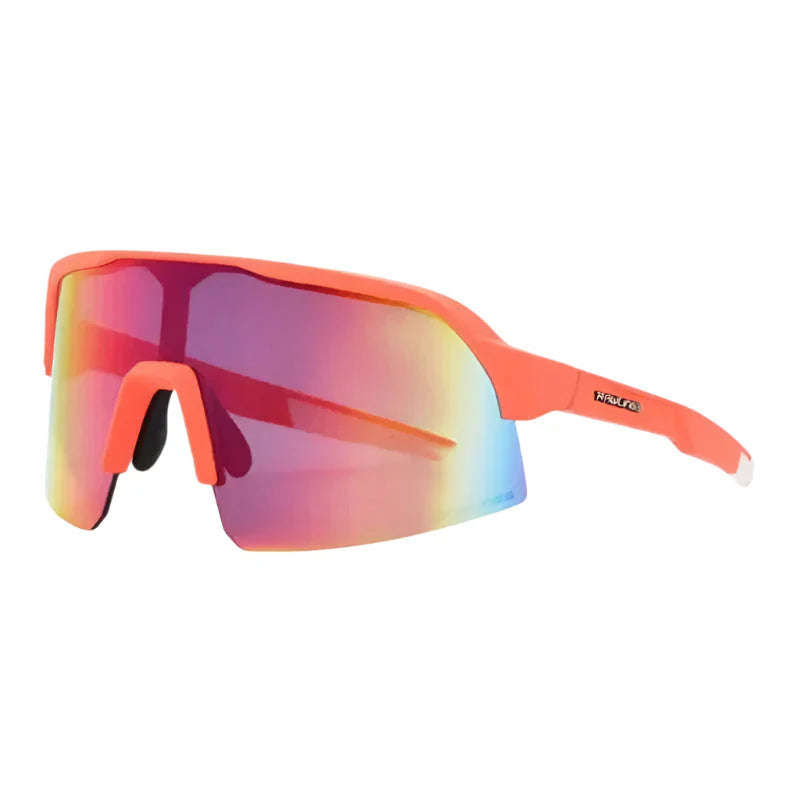 Rawlings Adult Shield Sunglasses Orange/Rainbow-Rawlings-Sports Replay - Sports Excellence
