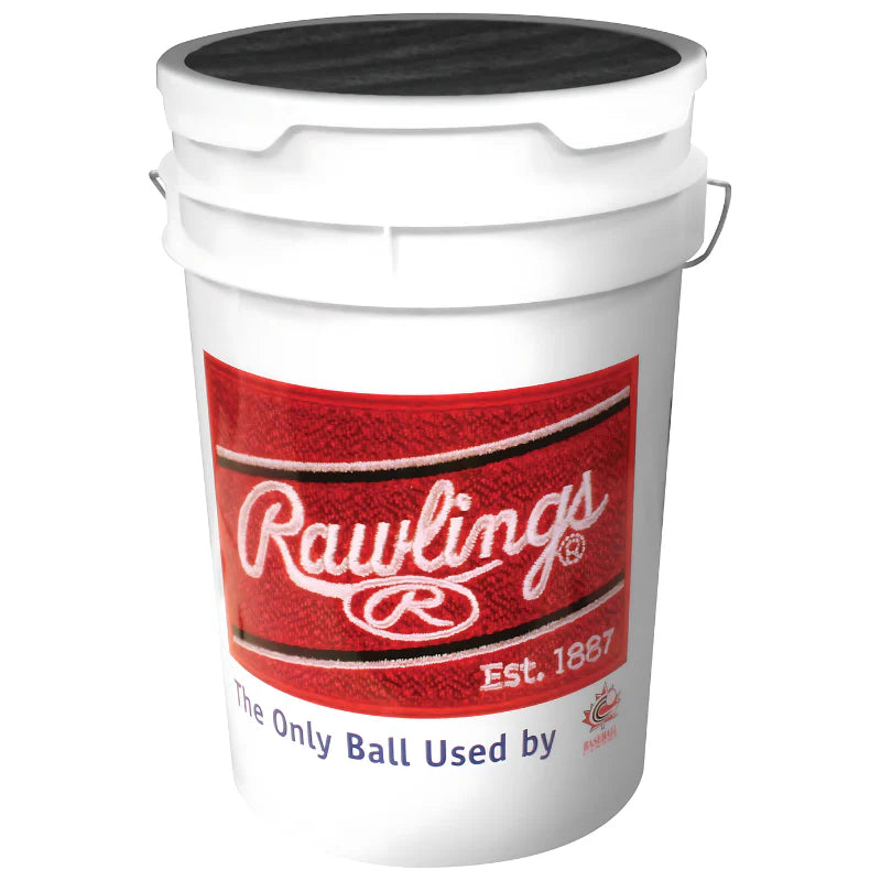 Rawlings Baseball Canada Bucket W/ Lid Baseball Canada-Rawlings-Sports Replay - Sports Excellence