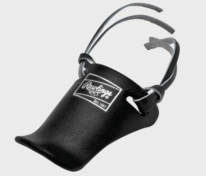 Rawlings Baseball Catchers Throat Guard Black-Rawlings-Sports Replay - Sports Excellence