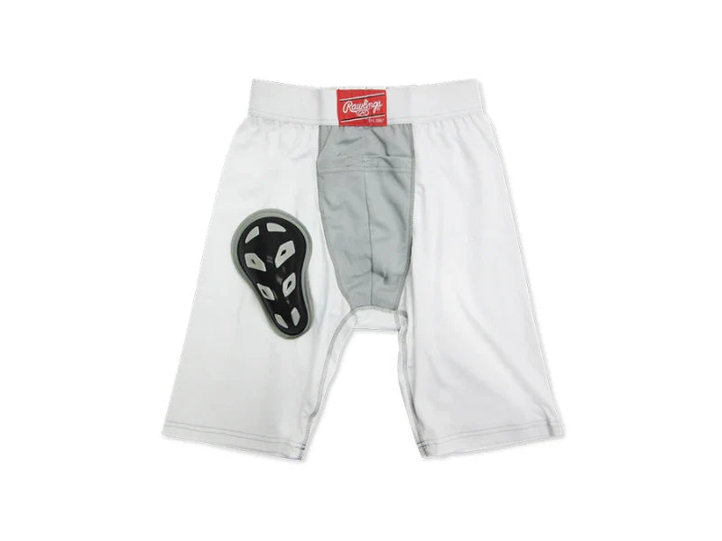 Rawlings Compression Youth Jock Short W/ Cup-Rawlings-Sports Replay - Sports Excellence