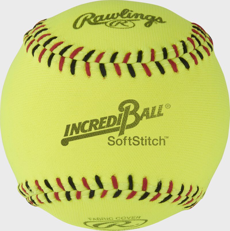 Rawlings Incredi-Ball 11" Softstitch Softball Yellow Each-Rawlings-Sports Replay - Sports Excellence