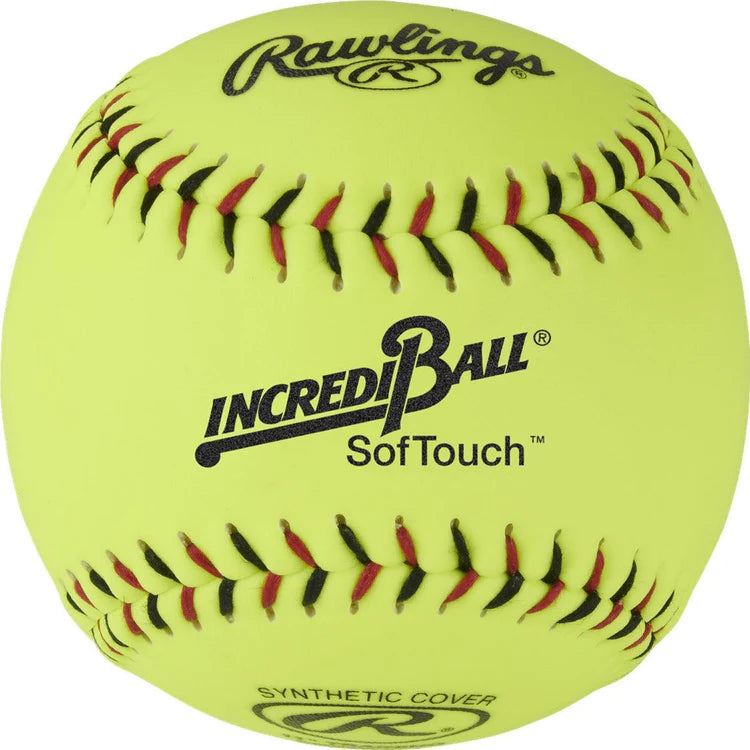 Rawlings Incredi-Ball 11" Yellow Softtouch Softball Each-Rawlings-Sports Replay - Sports Excellence