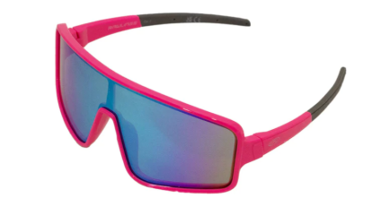 Rawlings Mirror Shield Youth Sunglasses Pink/Blue-Rawlings-Sports Replay - Sports Excellence