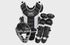 Rawlings Players 2.0 Series Junior Catchers Set Black (Nocsae Cp)-Rawlings-Sports Replay - Sports Excellence