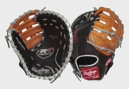 Rawlings R9 Contour 12" First Base Mitt-Rawlings-Sports Replay - Sports Excellence