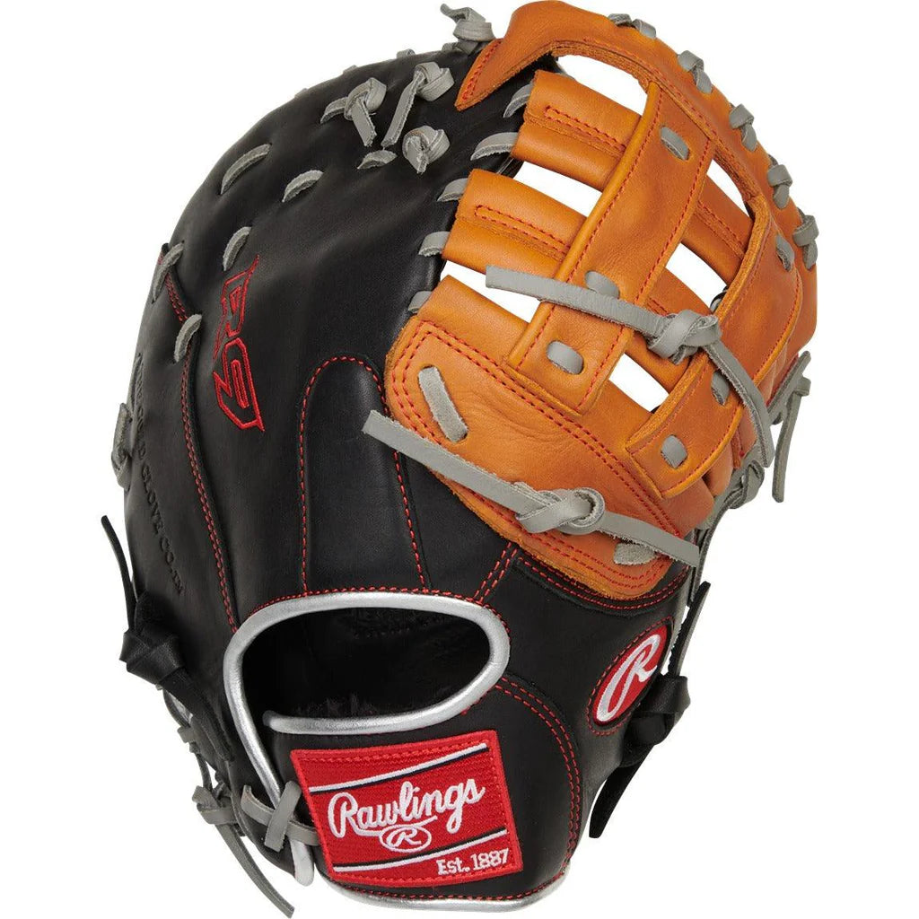 Rawlings R9 Contour Fit Series 12" First Base Baseball Mitt-Rawlings-Sports Replay - Sports Excellence