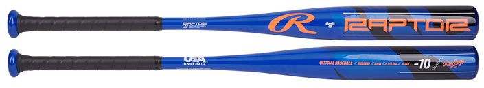 Rawlings Raptor (-10) 2-1/4" Usa Baseball Bat-Rawlings-Sports Replay - Sports Excellence