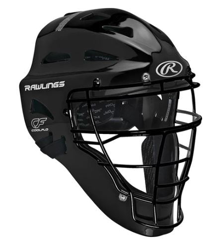 Rawlings Renegade Youth Catchers Helmet Black-Rawlings-Sports Replay - Sports Excellence