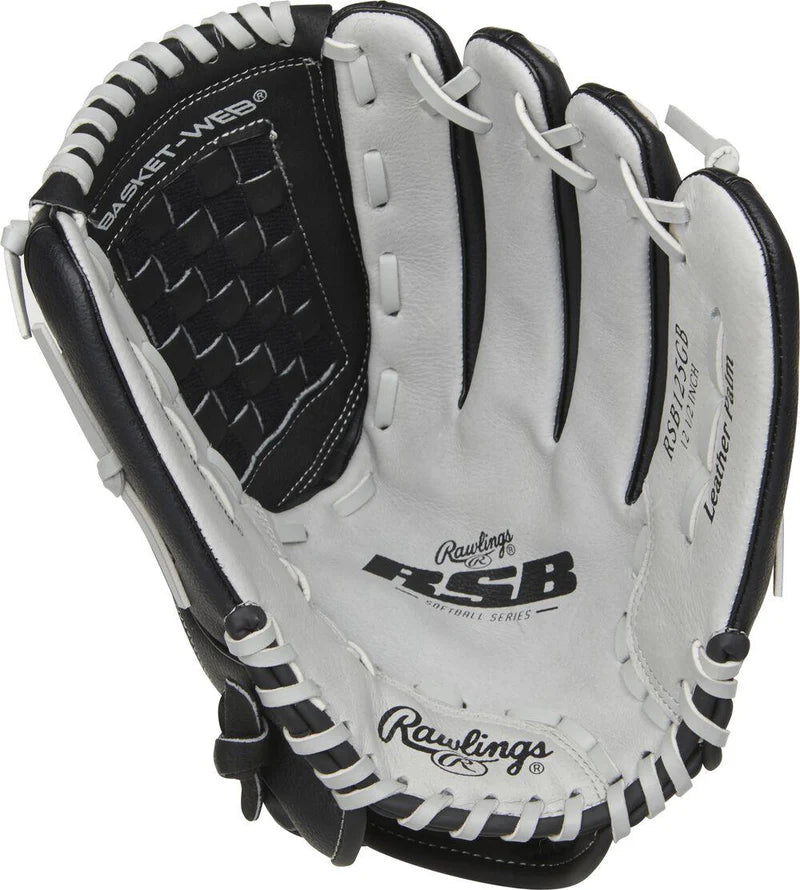 Rawlings Rsb Series 12.5" Softball Glove Rht Basket Web-Rawlings-Sports Replay - Sports Excellence