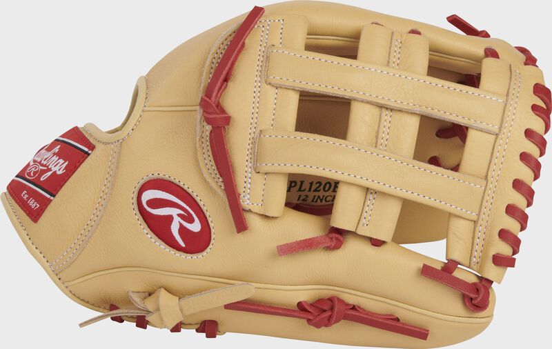 Rawlings Select Pro Lite Bryce Harper 12" Baseball Glove Reg 12.0 Inch H/Cv Camel-Rawlings-Sports Replay - Sports Excellence