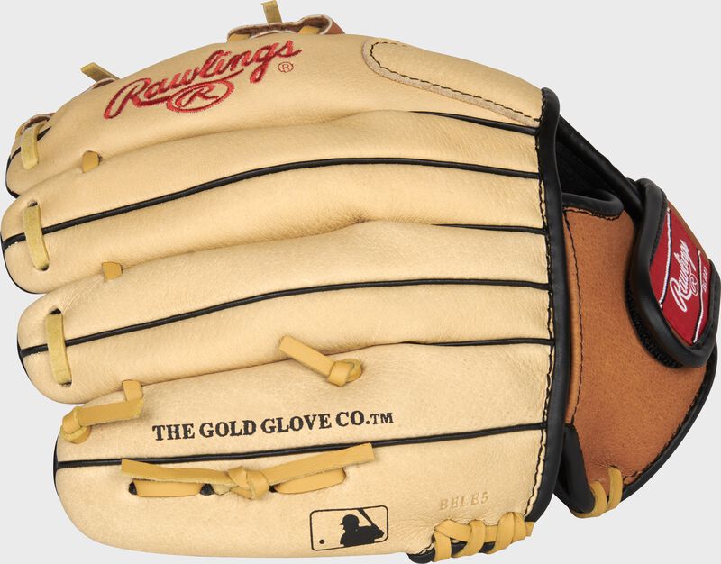 Rawlings Sure Catch 10.5" Baseball Glove Reg 10.5 Inch I/Nfb Tan/Camel-Rawlings-Sports Replay - Sports Excellence