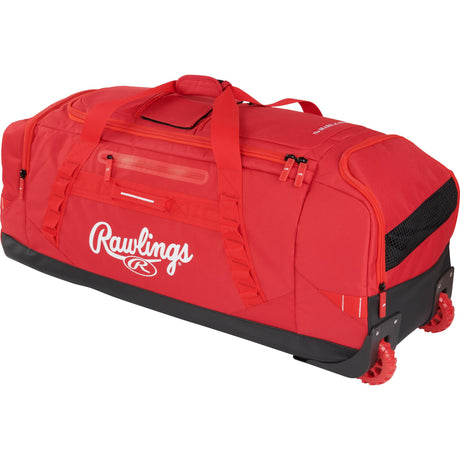 Rawlings Yadi2 Wheeled Baseball Catchers Bag-Rawlings-Sports Replay - Sports Excellence