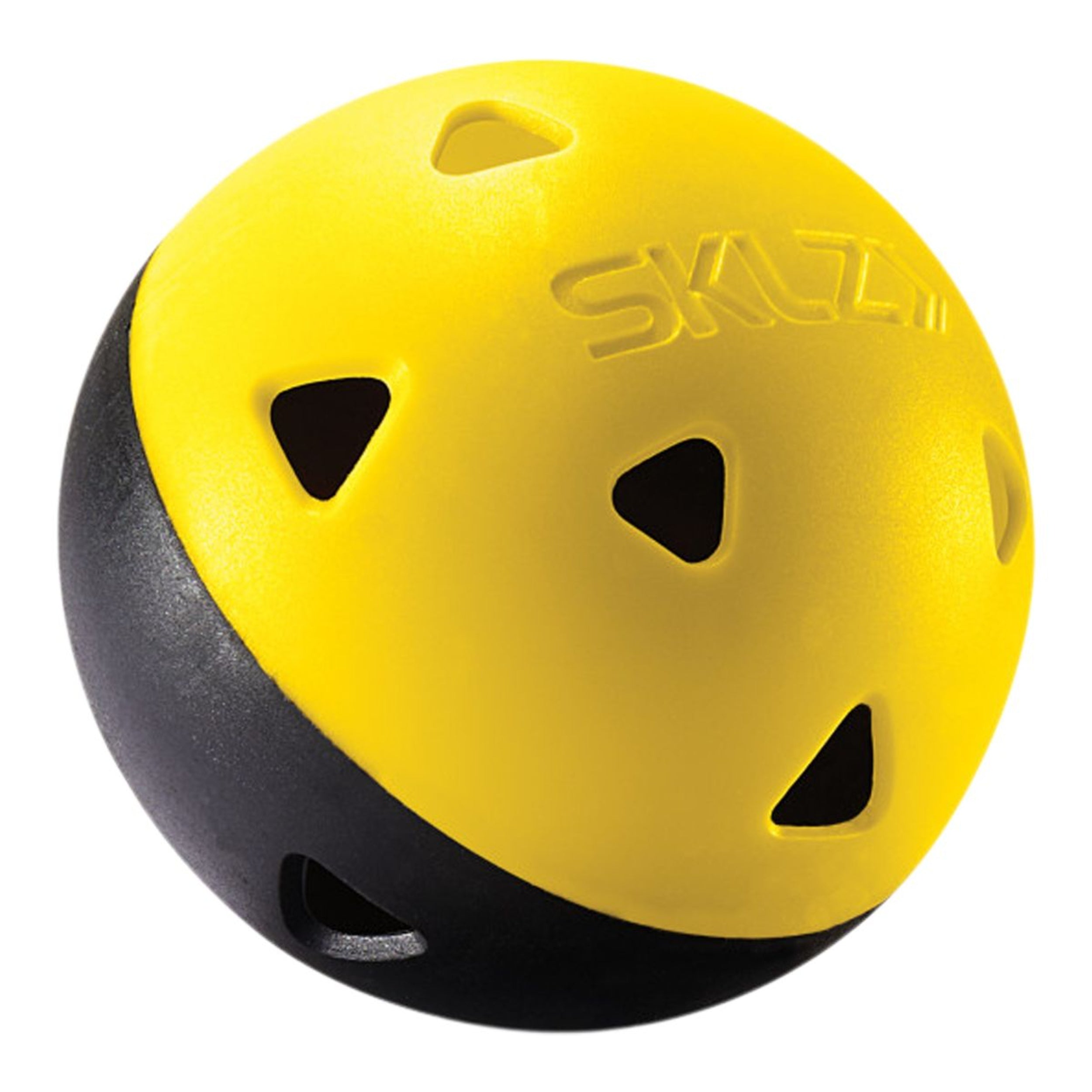 Sklz Impact Practice Golf Balls - 12 Pack Blk/Yel-Sklz-Sports Replay - Sports Excellence