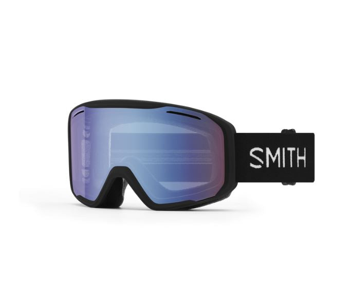 Smith Blazer Black Goggles W/ Blue Sensor Mirror Lens-Smith-Sports Replay - Sports Excellence