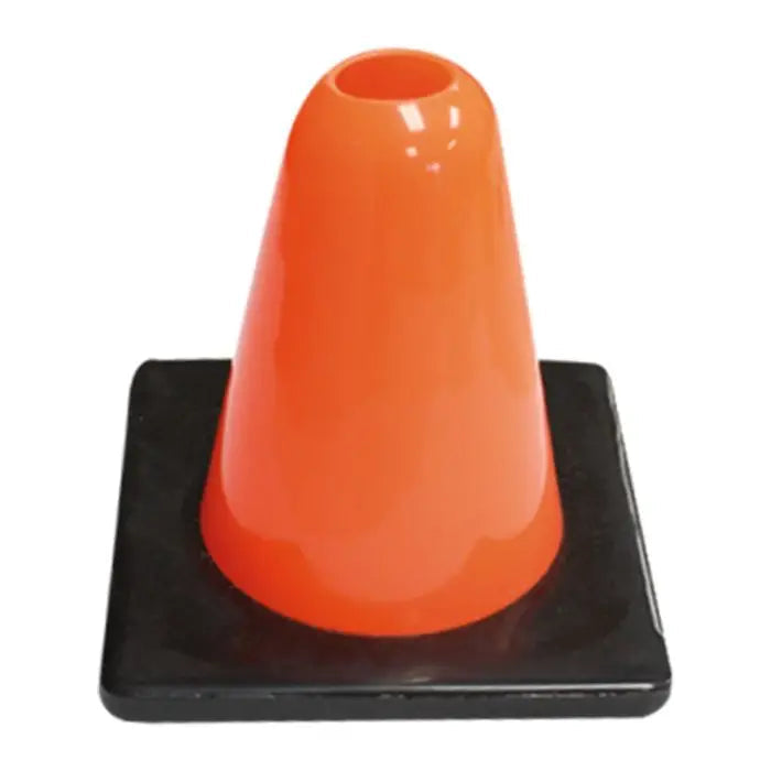 Sport Cone Weighted Orange - Black Base 15W 6" 15 Cm Each Orange/Black-Lowry-Sports Replay - Sports Excellence