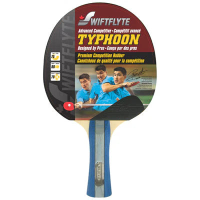 Swiftflyte Typhoon Table Tennis Racket Concave Shock Absorber Hollow Handle-Swiftflyte-Sports Replay - Sports Excellence