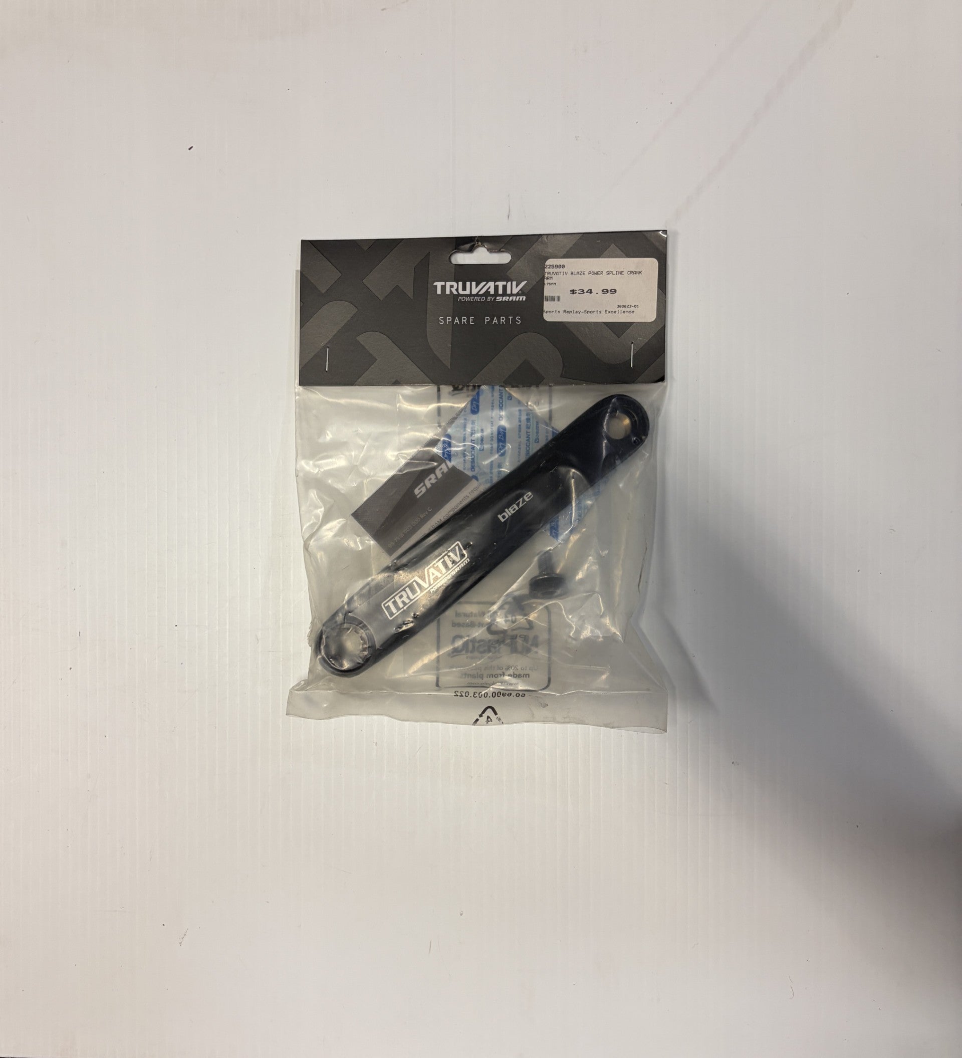 Truvativ Blaze Power Spline Crank Arm 175Mm-Sports Replay - Sports Excellence-Sports Replay - Sports Excellence