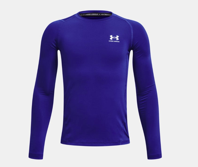 Under Armour Junior Heatgear Long Sleeve Shirt-Under Armour-Sports Replay - Sports Excellence