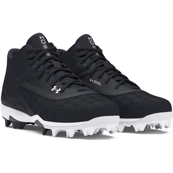 Under Armour Leadoff Mid 3.0 Senior Baseball Cleats-Under Armour-Sports Replay - Sports Excellence