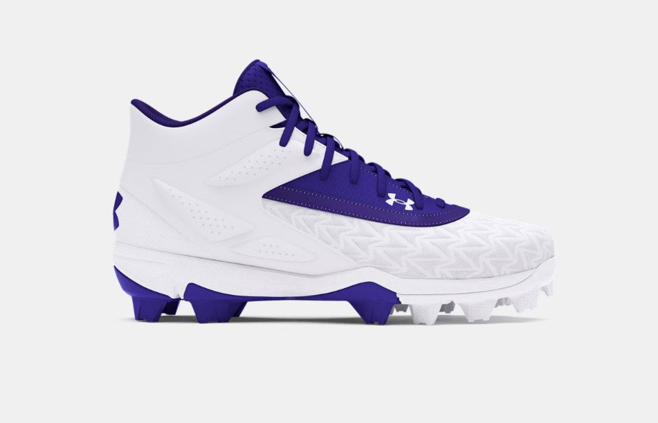 Under Armour Leadoff Mid Rm 3.0 Junior Baseball Cleats-Under Armour-Sports Replay - Sports Excellence