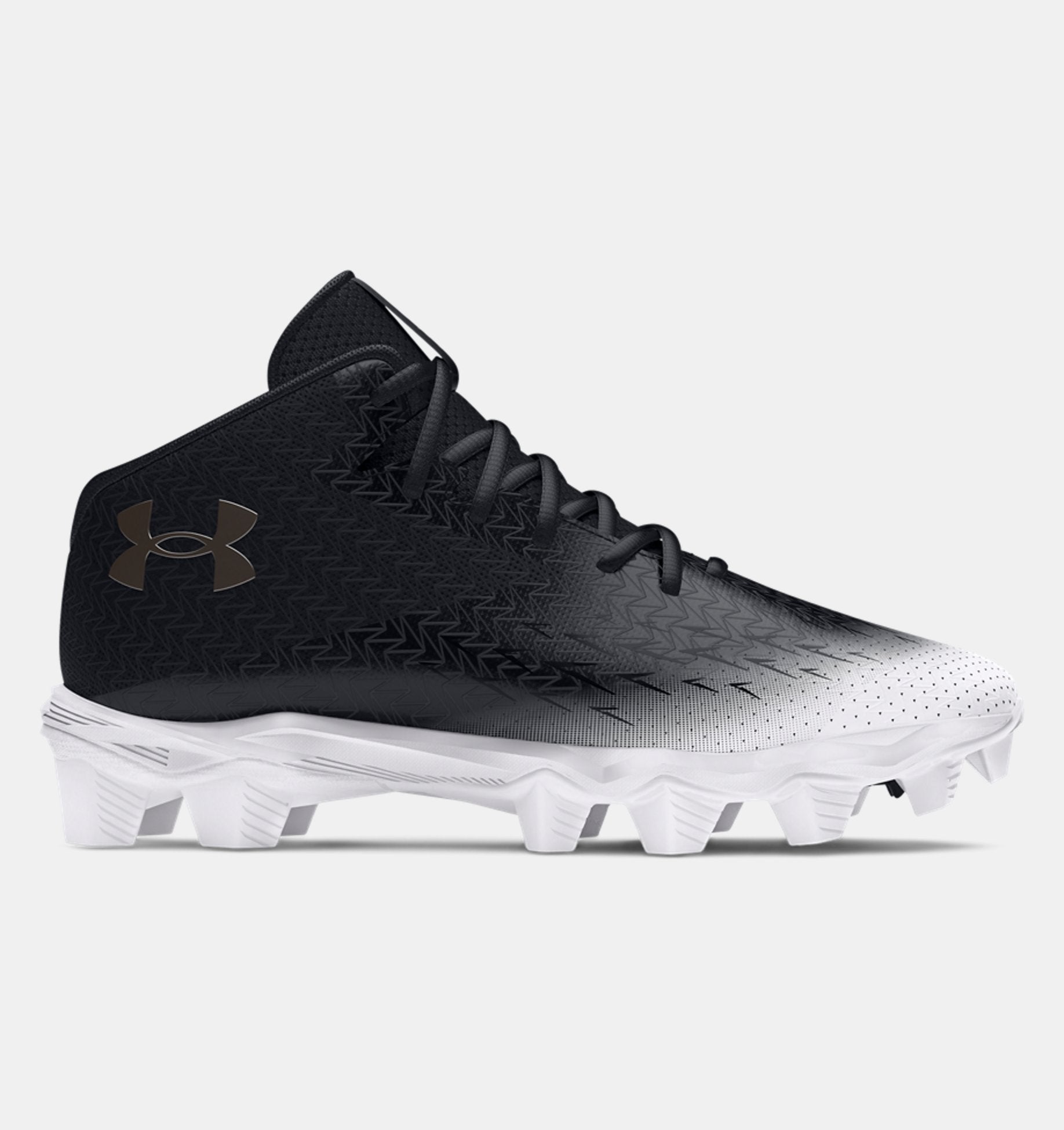 Under Armour Spotlight Franchise 4.0 Rm Wide Senior Football Cleats-Under Armour-Sports Replay - Sports Excellence
