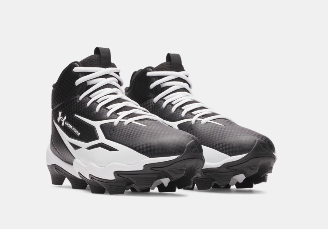 Under Armour Spotlight Hammer Wide Senior Football Cleats-Under Armour-Sports Replay - Sports Excellence
